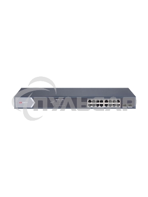 Коммутатор 16PORT 1000M POE DS-3E1518P-SI HIKVISION
