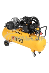 Компрессор воздушный рем. привод BCW3000-T/100, 3,0 кВт, 100 литров, 520 л/минDenzel