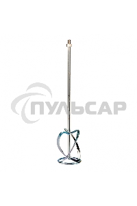 Насадка для миксера, для тяжелых растворов,120 х 590 мм, оцинкованная,хвостовик резьба М14 Сибртех