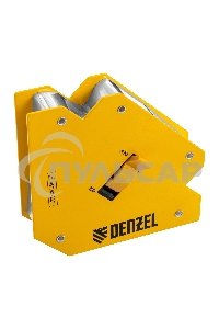 Фиксатор магнитный отключаемый для сварочных работ усилие 55 LB, 45х90х135 град. Denzel