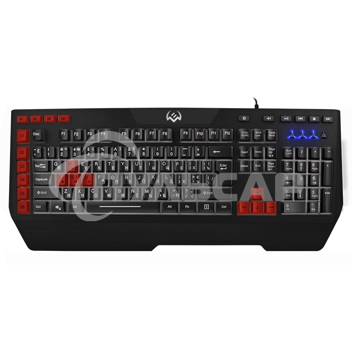 Клавиатура проводная игровая SVEN KB-G9600 (USB, 120 кл, ПО, RGb-подсветка)