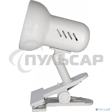 Лампа настольная CAMELION H-035 С01 60Вт 220В белый метал.