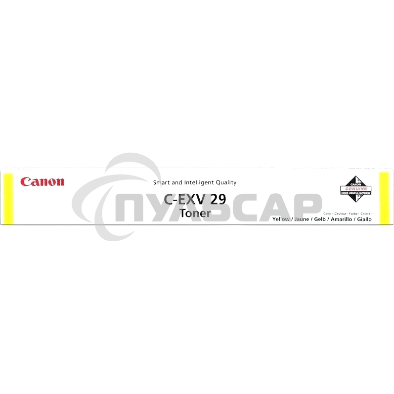 Картридж лазерный Canon C-EXV-29 Y желтый (27 000 стр.) для Canon iR Advance 5030, 5030i, 5035, 5035i