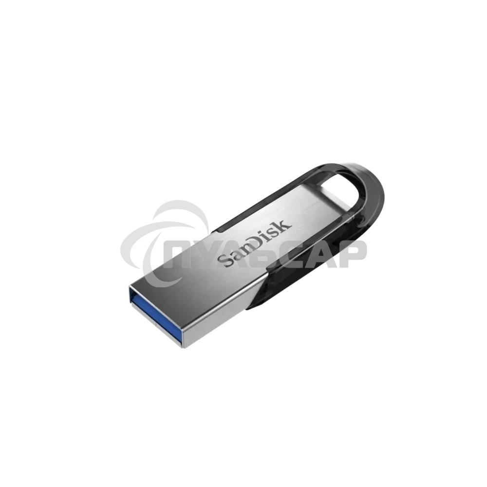 Флешка USB Sandisk 64 Gb Cruzer Ultra Flair SDCZ73-064G-G46 USB 3.0 серебристый/черный