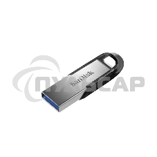 Флешка USB Sandisk 64 Gb Cruzer Ultra Flair SDCZ73-064G-G46 USB 3.0 серебристый/черный
