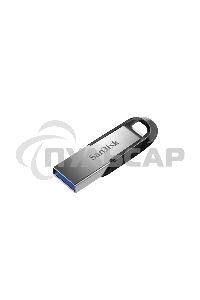 Флешка USB Sandisk 64 Gb Cruzer Ultra Flair SDCZ73-064G-G46 USB 3.0 серебристый/черный