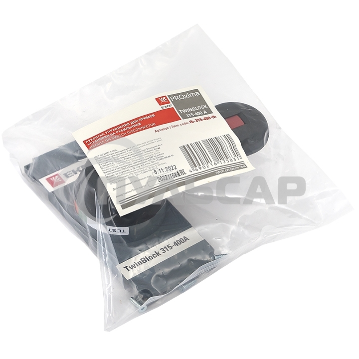 Рукоятка управления для прямой установки на рубильники TwinBlock 315-400А PROxima EKF tb-315-400-fh