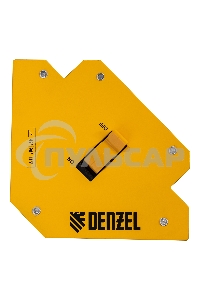 Фиксатор магнитный отключаемый для сварочных работ усилие 55 LB, 45х90х135 град. Denzel