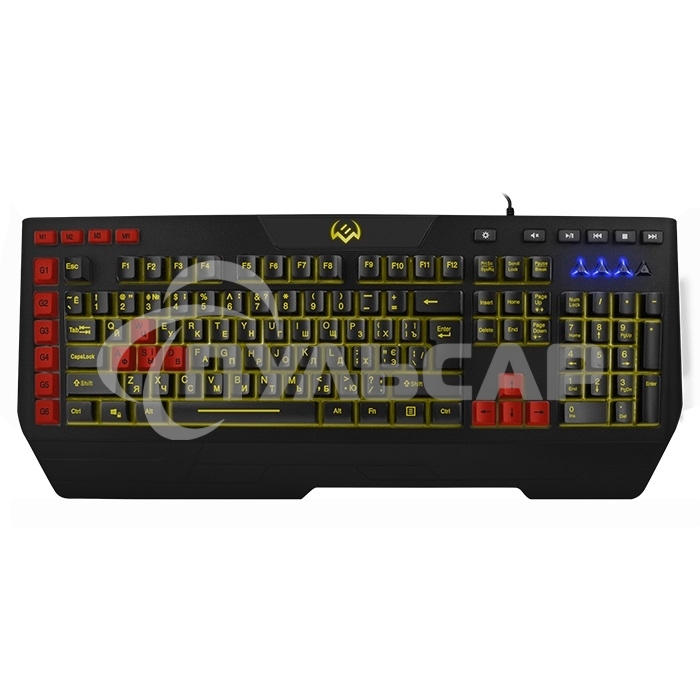Клавиатура проводная игровая SVEN KB-G9600 (USB, 120 кл, ПО, RGb-подсветка)