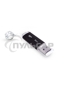 Флешка USB Silicon Power R/W 64 Gb Ultima U02 SP064 GbUF2U02V1K USB 2.0 черный