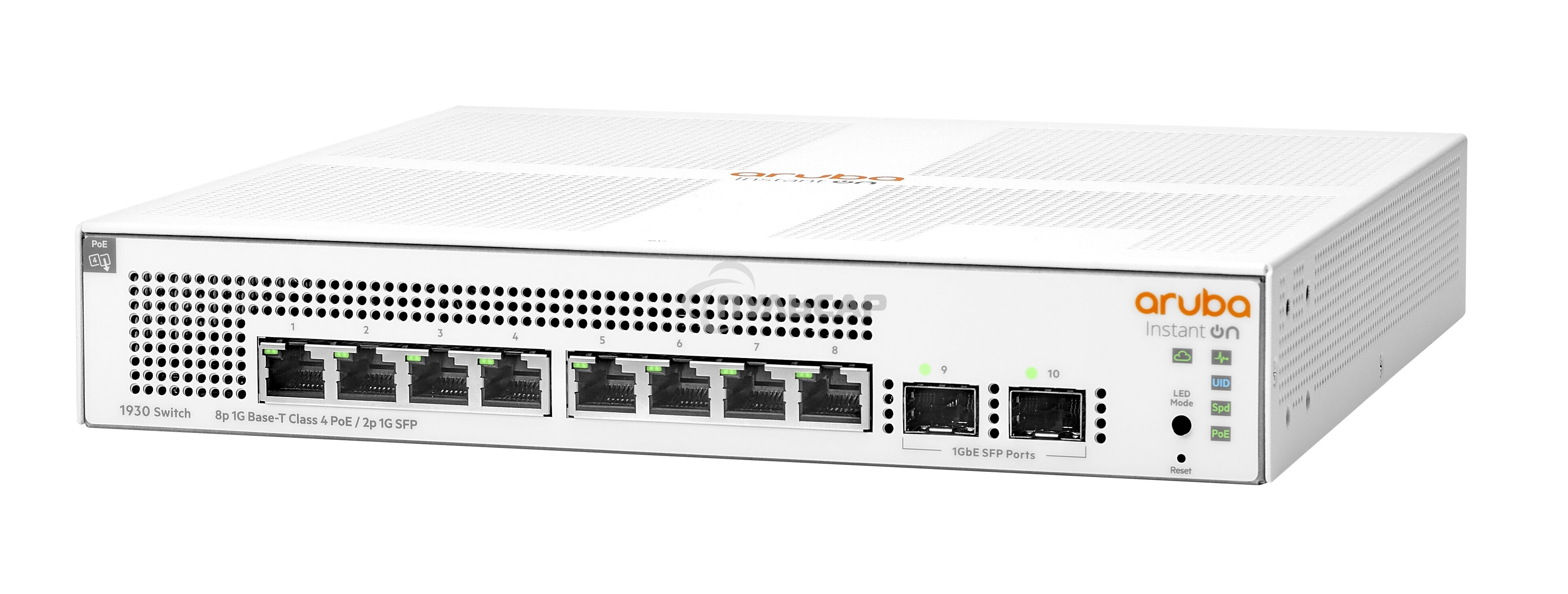 Коммутатор HPE Aruba IOn 1930 8G 2SFP 124W Switch