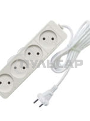 Удлинитель 4х10м без заземл. 10А IP20 2.2кВт Союз 481S-1410