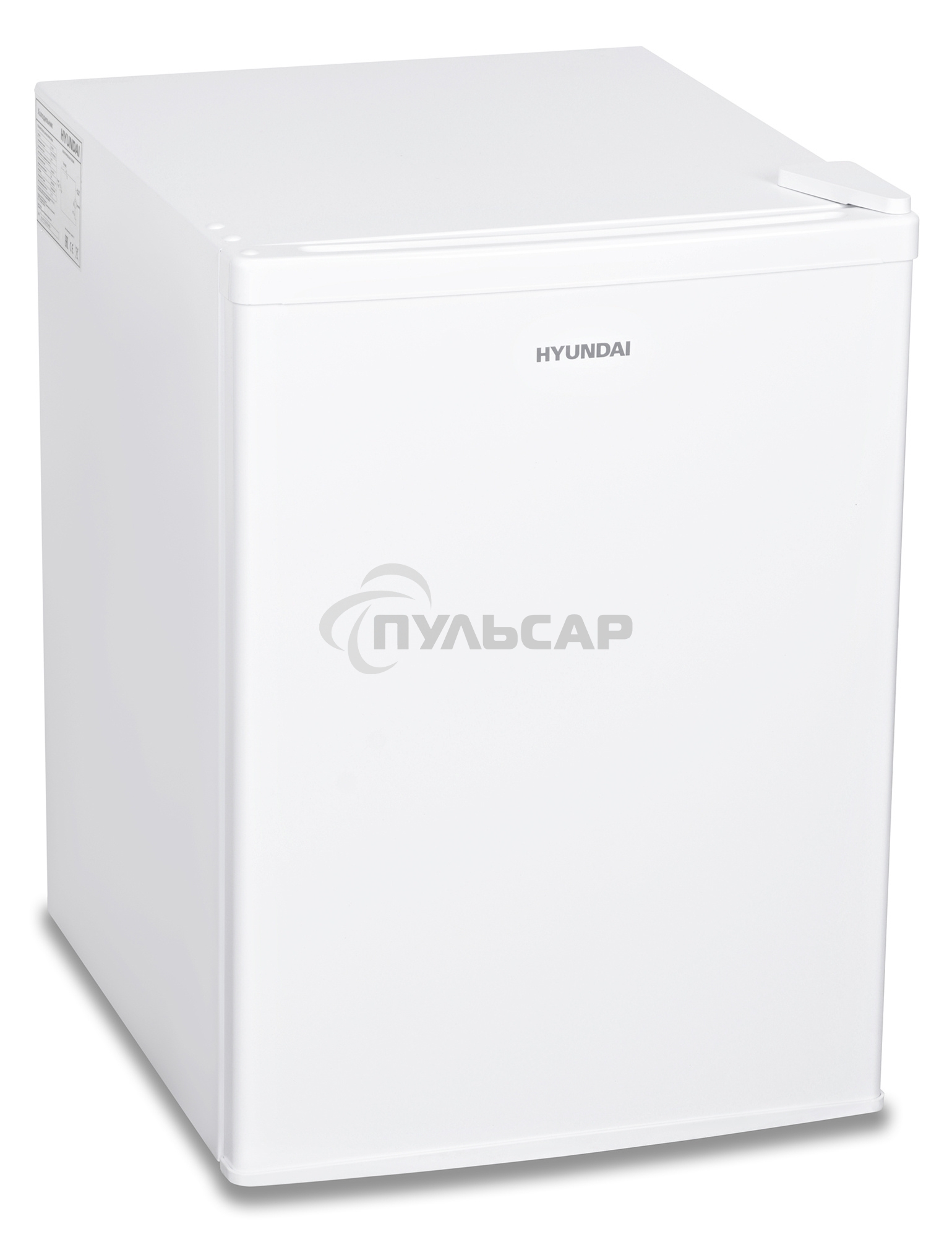 Холодильник Hyundai CO1002 белый однокамерный 65л, ручная разморозка