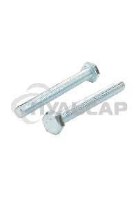 Болт шестигранный KRANZ DIN 933, 10х90, короб (10 шт./уп.)