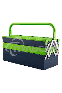 Ящик для инструмента Сибртех 430х200х200 мм, пять секций, металлический 90751