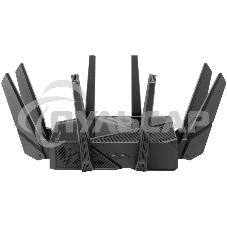 Роутер ASUS ROG GT-AXE16000 802.11 a/b/g/n/ac/ax до 1148 + 4804Мбит/c, 2,4 + 5 гГц, 8 антенн, USB, GbT LAN ; 90IG06W0-MU2A10