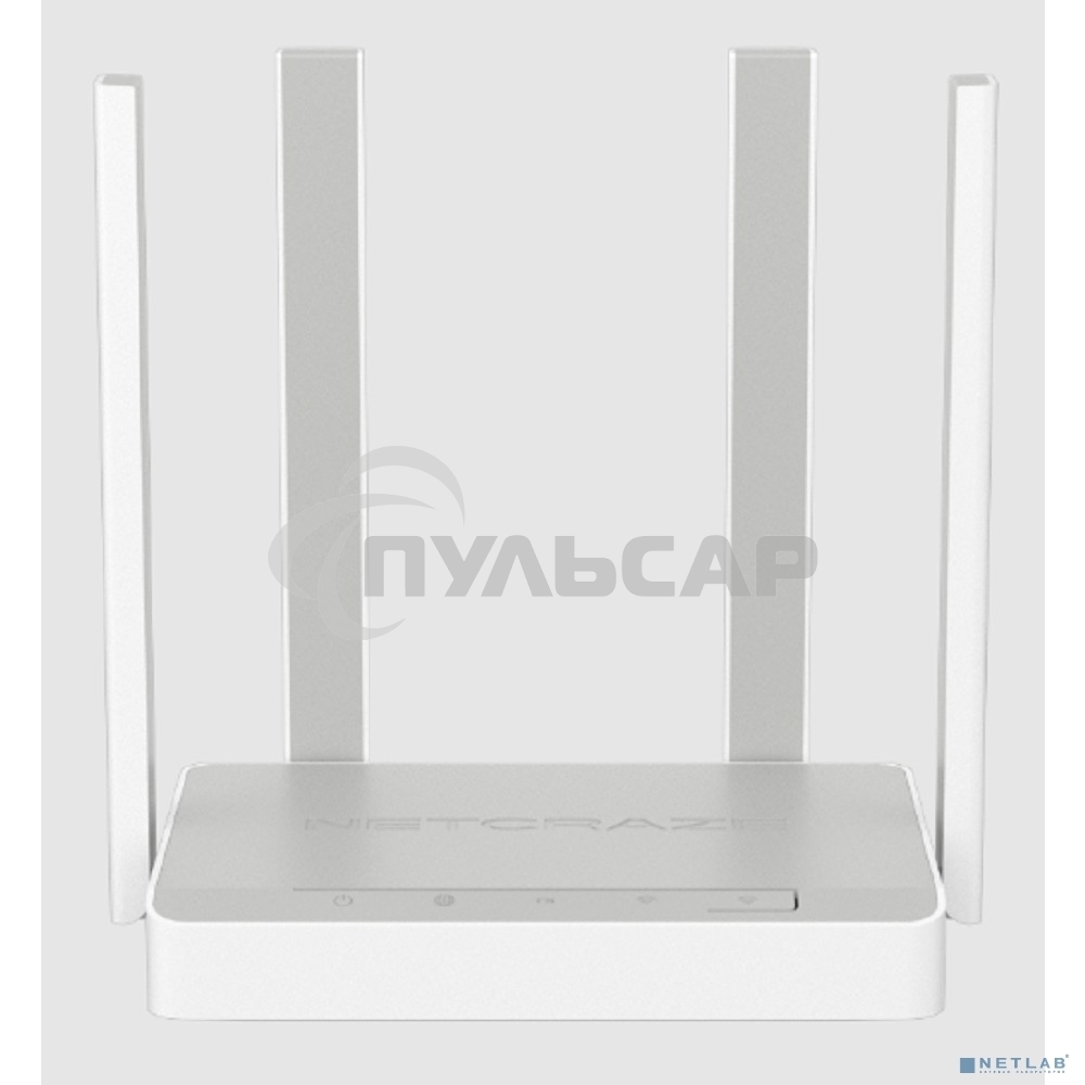 Гигабитный интернет-центр Netcraze Speedster (NC-3013) с Mesh Wi-Fi 5 AC1200, 4-портовым Smart-коммутатором и переключателем режима роутер/ретранслятор