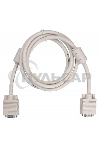 Кабель VGA Buro CAB016S-06 VGA HD15 (m)/VGA HD15 (m) 1.8м феррит.кольца