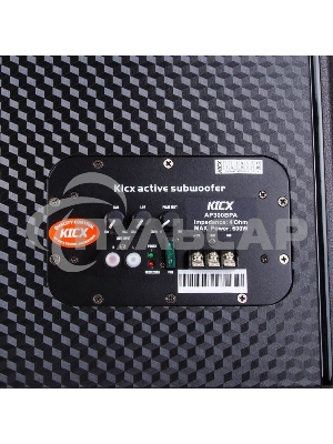 Сабвуфер автомобильный Kicx AP300BPA 300Вт активный (30см/12