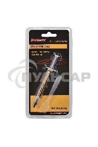 Термопаста ExeGate ETG-9WMK Gold, шприц с лопаткой, 4г