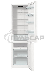 Холодильник Gorenje NRK6201PW4 белый двухкамерный 235/96л морозилка снизу