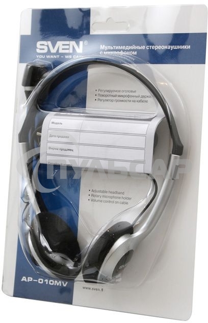 Наушники SVEN AP-010MV Наушники с микрофоном