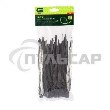 Хомуты, 150 х 7 мм, пластиковые, черные, 100 шт. Сибртех Хомуты, 150 х 7 мм, пластиковые, черные, 100 шт. Сибртех