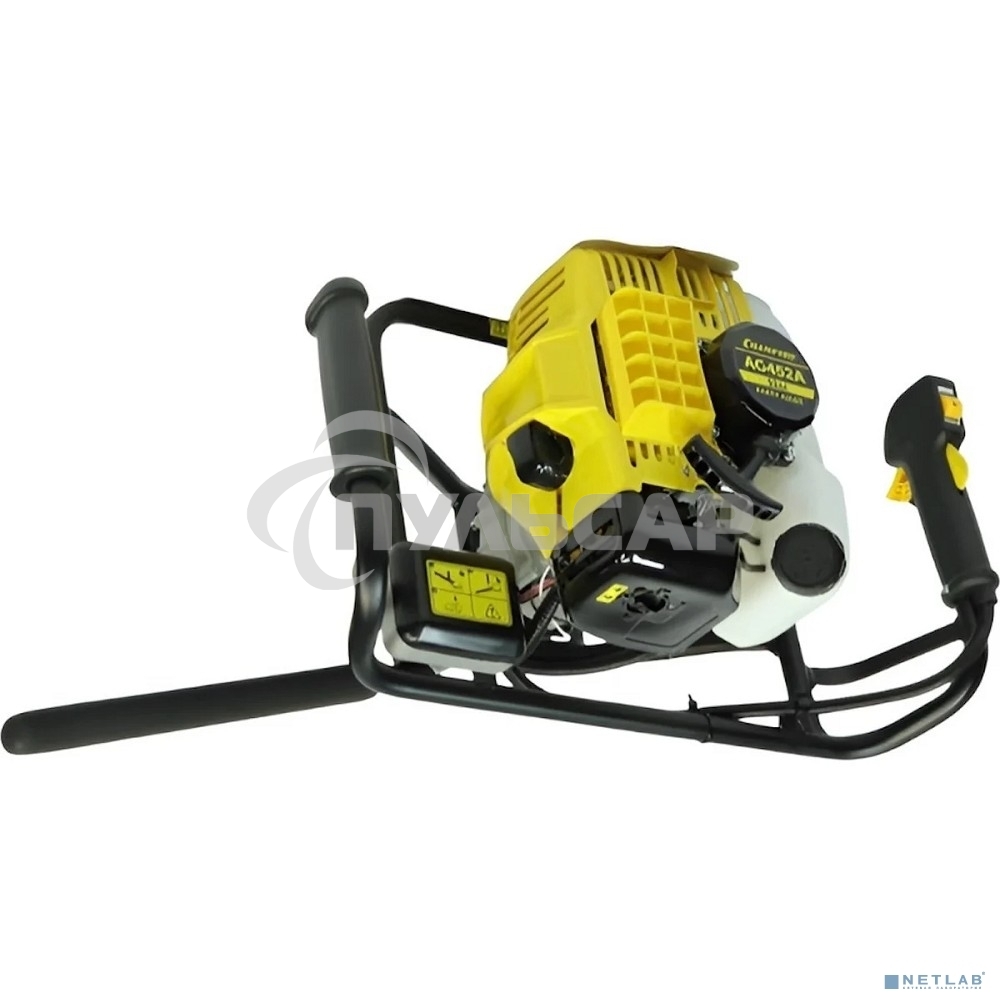 Мотобур CHAMPION AG452А (1,46кВт 52см³ 9,4кг, без шнека)