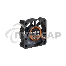 Вентилятор для корпуса ExeGate ExtraSilent ES04010S3P черный, 40 мм, 4000 об/мин, 19 дБ, 3 pin