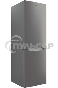 Холодильник Candy CCRN 6180S серебро двухкамерный 227/106л морозилка снизу, No Frost