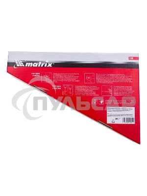 Пистолет для монтажной пены Matrix, корпус из алюминиевого сплава