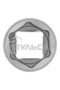 Головка торцевая Matrix, 19 мм, 6-гранная, CrV, под квадрат 1/2