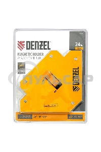 Фиксатор магнитный отключаемый для сварочных работ усилие 55 LB, 45х90х135 град. Denzel