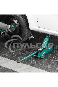 Домкрат гидравлический подкатной Сибртех 2 т, 85-330 мм, низкий подхват, в пласт. кейсе