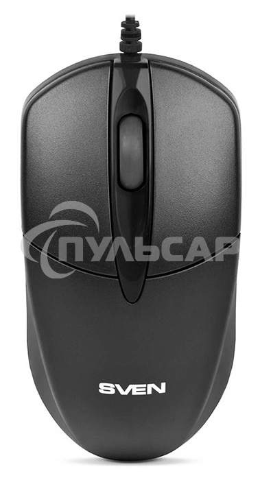 Мышь проводная SVEN RX-112 черный, 800 dpi, USB, кнопки - 3