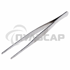 Пинцет прямой, рифленый 200 мм (блистер) Rexant