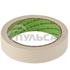 Лента малярная, 19 мм х 40 м, на бумажной основе Сибртех Лента малярная, 19 мм х 40 м, на бумажной основе Сибртех