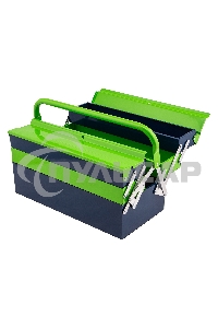 Ящик для инструмента Сибртех 430х200х200 мм, пять секций, металлический 90751