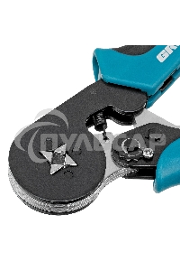 Клещи для обжима наконечников электропроводов с сечением 0,25-8 мм2 GROSS 17724