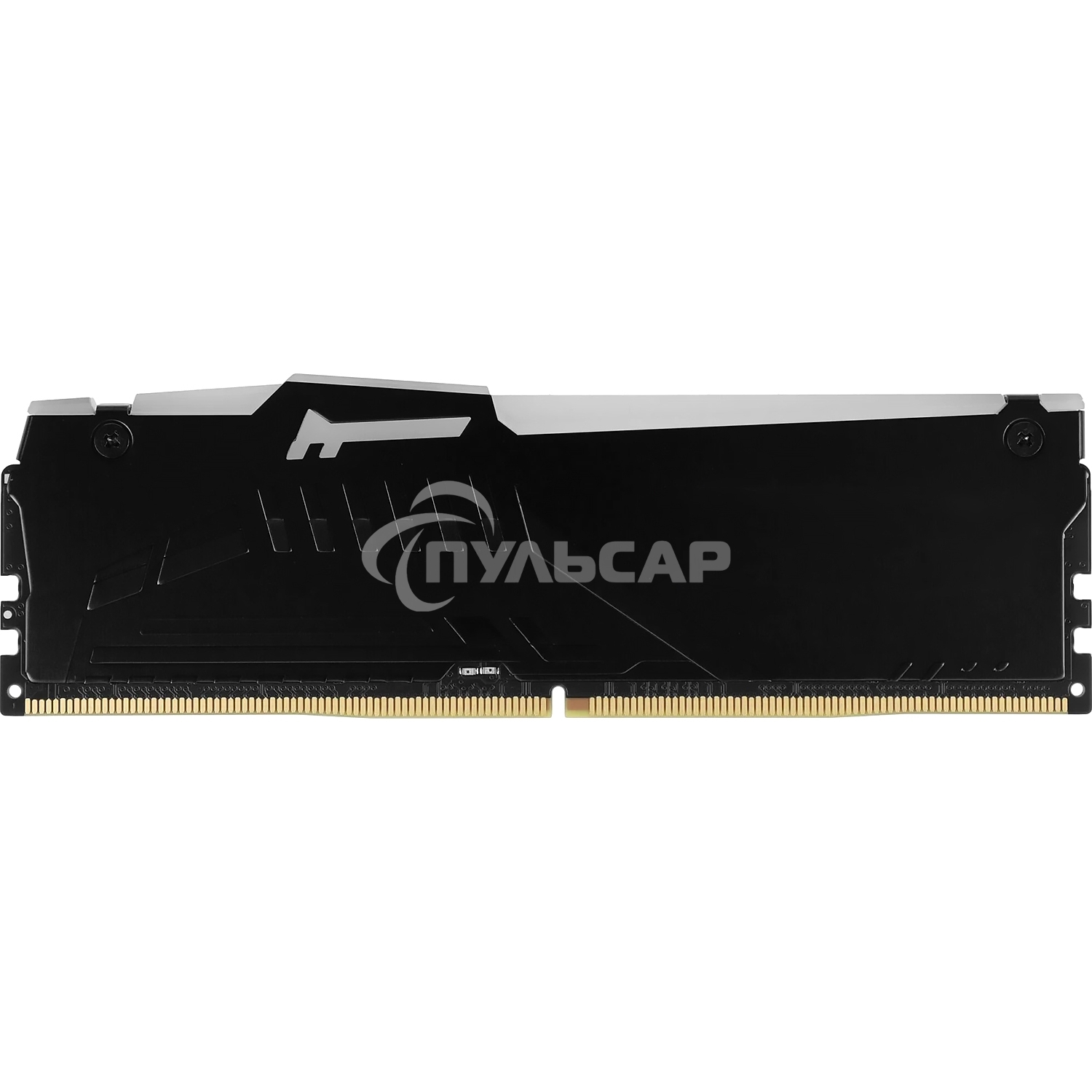Оперативная память Kingston Fury Beast, DDR5, 16Gb (1x16GB), 6000MHz, CL36, DIMM, с радиатором, RGB, черный