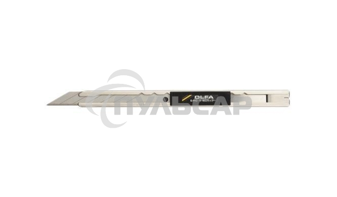 Нож OLFA для графических работ, корпус из нержавеющей стали, 9мм OL-SAC-1