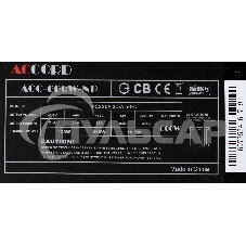 Блок питания Accord ACC-600W-NP, 600Вт, 120мм, черный