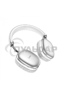 Наушники HOCO W35 полноразмерные, беспроводные, BT 5.3, серебристый