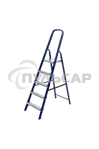 Стремянка Сибртех, 5 ступеней, стальная Сибртех Pоссия 97845