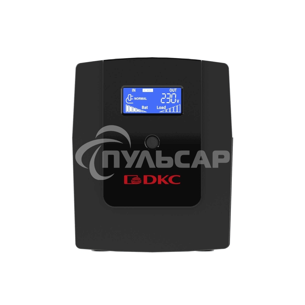 Источник бесперебойного питания ИБП Info LCD 1200В.А IEC C13 (4) USB + RJ45 DKC INFOLCD1200I