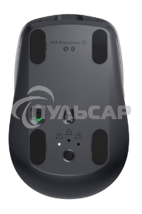 Мышь беспроводная/проводная Logitech MX Anywhere 3S графитовый, 8000 dpi, радиоканал, Bluetooth, USB, кнопки - 6