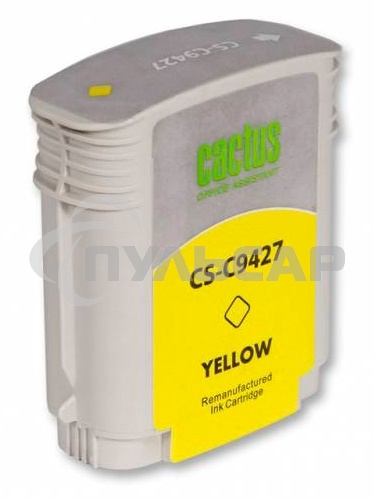 Картридж струйный Cactus CS-C9427 желтый для №85 HP DJ 30/130 (72ml)
