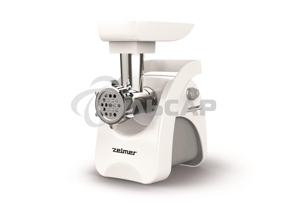 Мясорубка электрическая ZELMER ZMM9801B белый