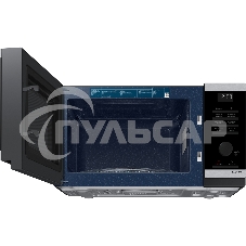 Микроволновая печь Samsung MS23DG4504ATBW нержавеющая сталь/черный, 23 л, 800 Вт, переключатели - сенсор/поворотный механизм