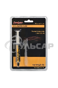 Термопаста ExeGate ETG-9WMK Gold, шприц с лопаткой, 8г